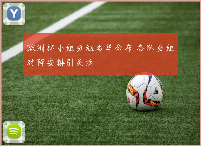 欧洲杯小组分组名单公布 各队分组对阵安排引关注